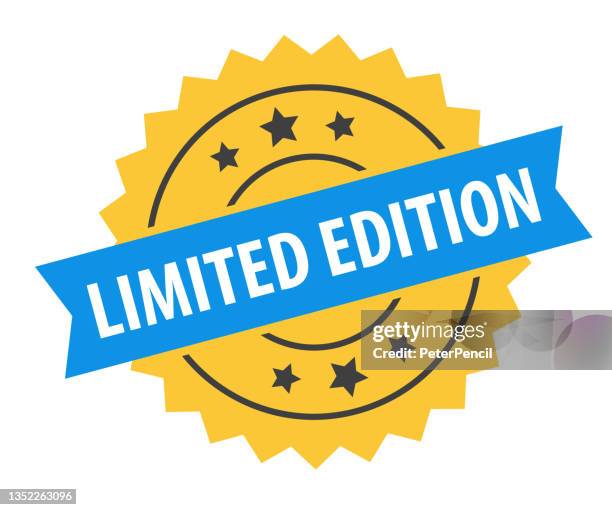 limited edition - stamp, imprint, seal template. grunge effect. vector stock illustration - limited edition stock illustrations