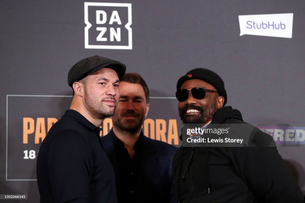 Joseph Parker and Derek Chisora Press Conference