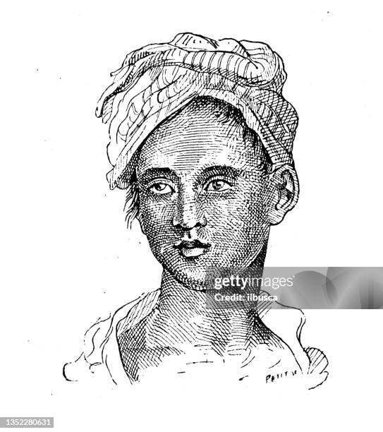 antique illustration: man from sumatra - sumatra stock illustrations