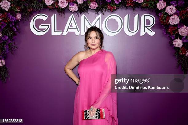 Mariska Hargitay attends Glamour Celebrates 2021 Women of the Year Awards on November 08, 2021 in New York City.