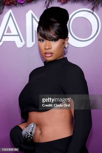 Megan Thee Stallion attends Glamour Celebrates 2021 Women of the Year Awards on November 08, 2021 in New York City.