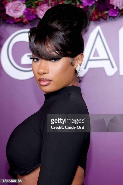 Megan Thee Stallion attends Glamour Celebrates 2021 Women of the Year Awards on November 08, 2021 in New York City.