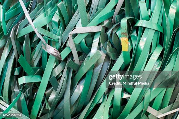 Waste Ribbon Plastic Waste Technology Photos and Premium High Res Pictures - Getty ...