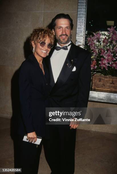 American actress and singer Shari Belafonte and her husband, American actor Sam Behrens attend the 2nd Annual Comedy Hall of Fame ceremony, held at...