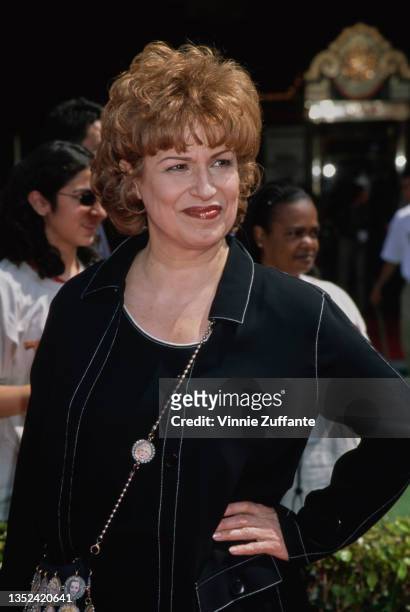 American actress and comedian Joy Behar attends the Hollywood premiere of 'Tarzan' held at El Capitan Theater in Los Angeles, California, 12th June...