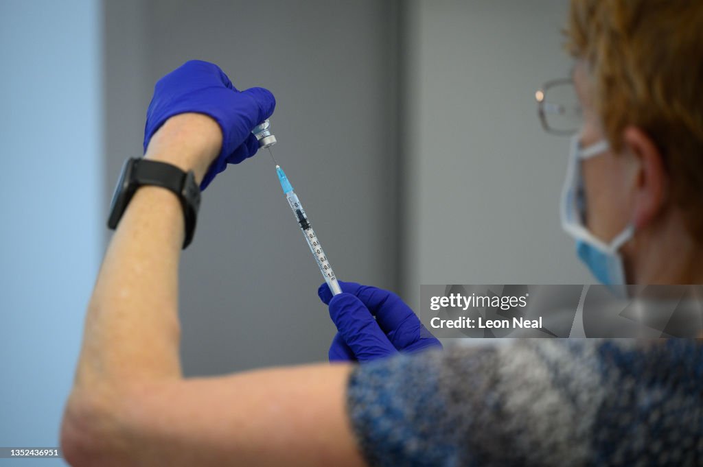 Covid-19 Vaccine Booster Recipients In London