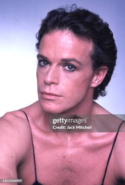 Portrait of Royal Ballet dancer Anthony Dowell, New York, New York, November 1978.