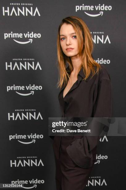 Esme Creed-Miles attends a special screening of episodes from "Hanna" Season 3 and "Alex Rider" Season 2 hosted by Amazon and IMDb TV at The Soho...