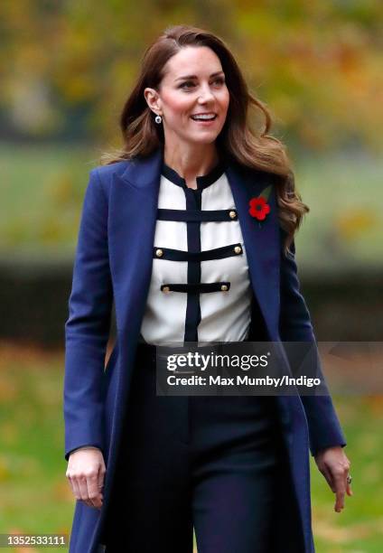 Catherine, Duchess of Cambridge visits the Imperial War Museum to officially open two new galleries, The Second World War Galleries and The Holocaust...