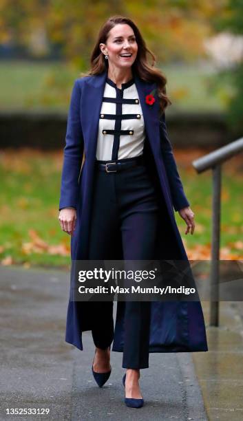 Catherine, Duchess of Cambridge visits the Imperial War Museum to officially open two new galleries, The Second World War Galleries and The Holocaust...