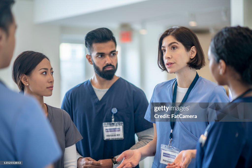 Medizinisches Teamtreffen