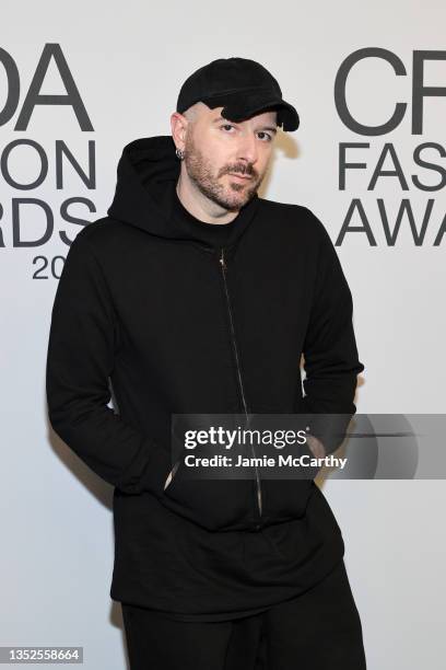 Demna Gvasalia attends the 2021 CFDA Fashion Awards at The Grill Room on November 10, 2021 in New York City.