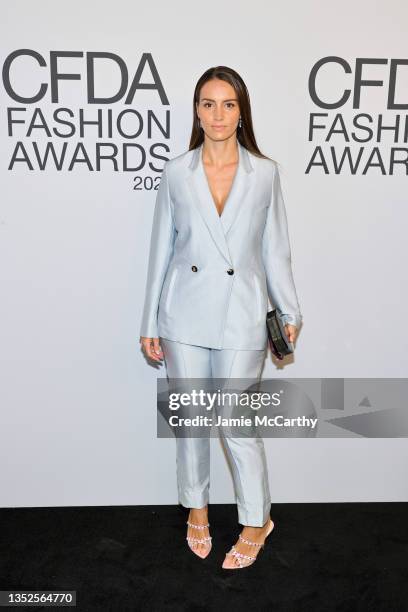 Chloe Gosselin attends the 2021 CFDA Fashion Awards at The Grill Room on November 10, 2021 in New York City.