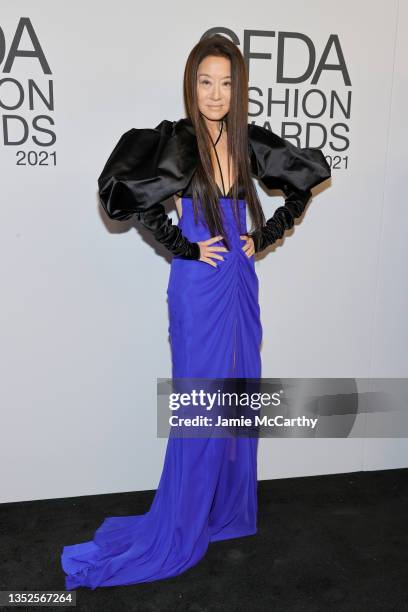 Vera Wang attends the 2021 CFDA Fashion Awards at The Grill Room on November 10, 2021 in New York City.