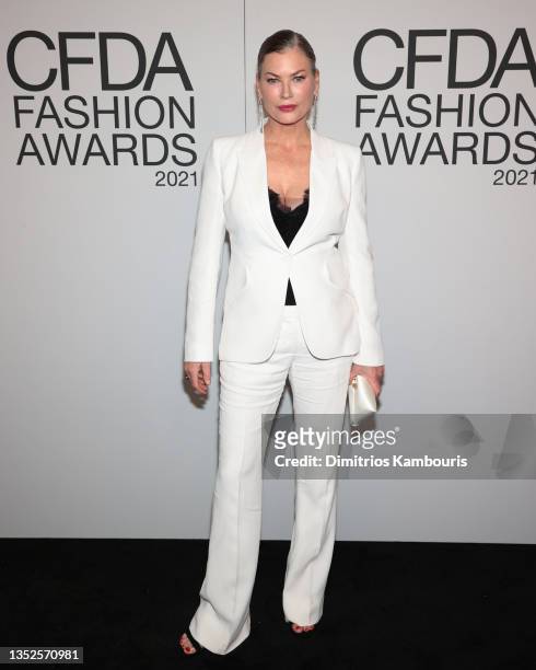 Carré Otis attends the 2021 CFDA Fashion Awards at The Grill Room on November 10, 2021 in New York City.