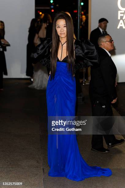 Vera Wang attends the 2021 CFDA Fashion Awards at The Grill Room in Mid on November 10, 2021 in New York City.