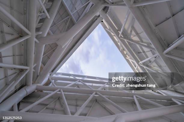 Triangular Steel Framework Triangular Framework Photos et images de collection - Getty Images