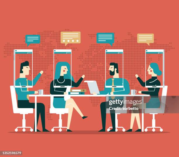 Conference Video Call High-Res Vector Graphic - Getty Images