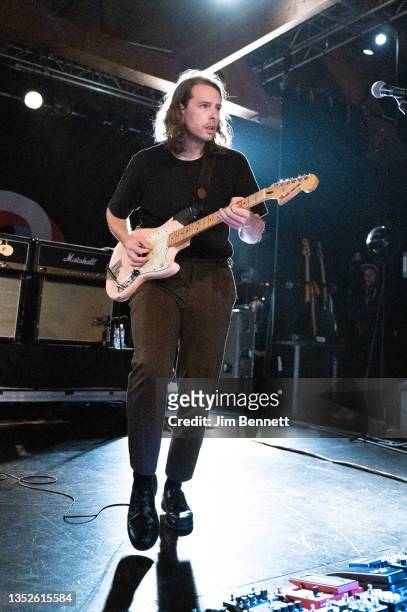 Guitarist Lee Kiernan of IDLES performs live on stage at Showbox SoDo...  News Photo - Getty Images