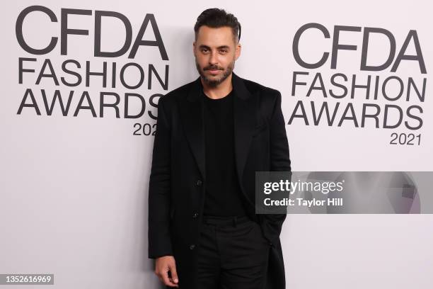 Mike Amiri attends the 2021 CFDA Awards at The Seagram Building on November 10, 2021 in New York City.