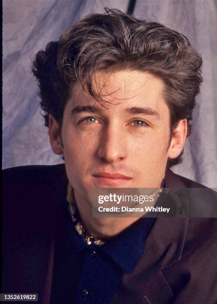 Actor Patrick Dempsey poses for a portrait at the Independent Spirit awards at Raleigh Studios on March 28, 1992 in Los Angeles, California.