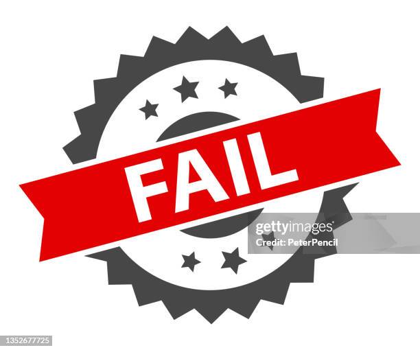fail - stamp, imprint, seal template. grunge effect. vector stock illustration - missing something stock illustrations