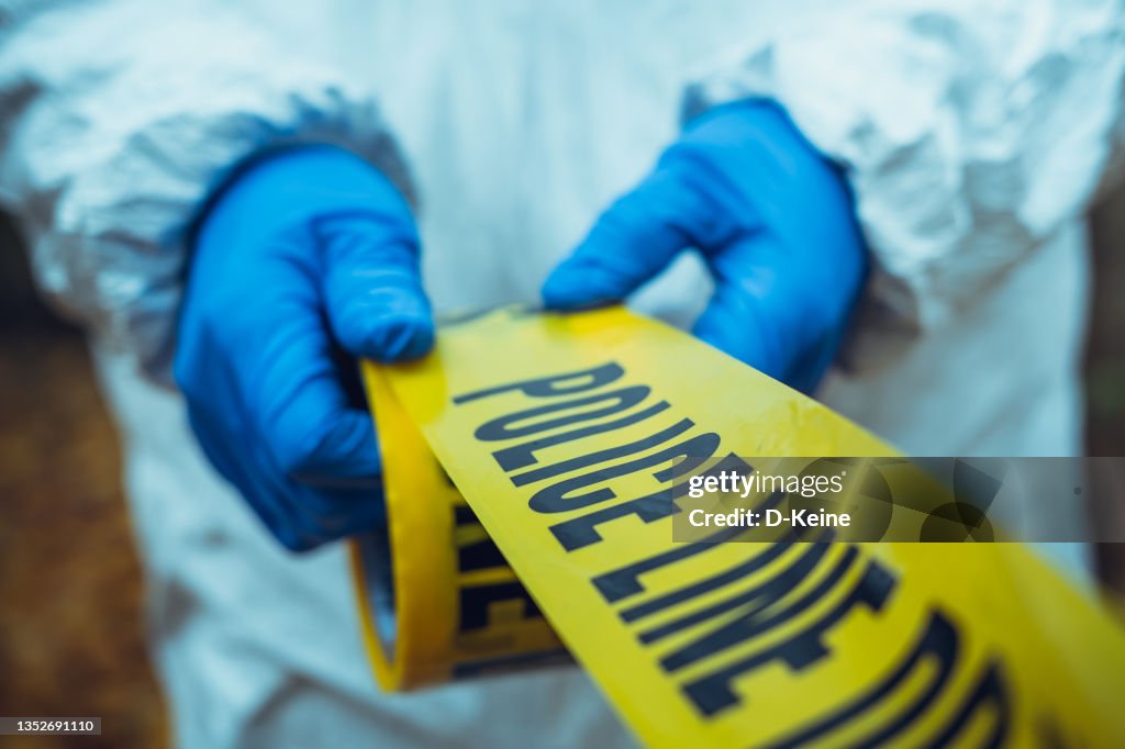 Police line tape