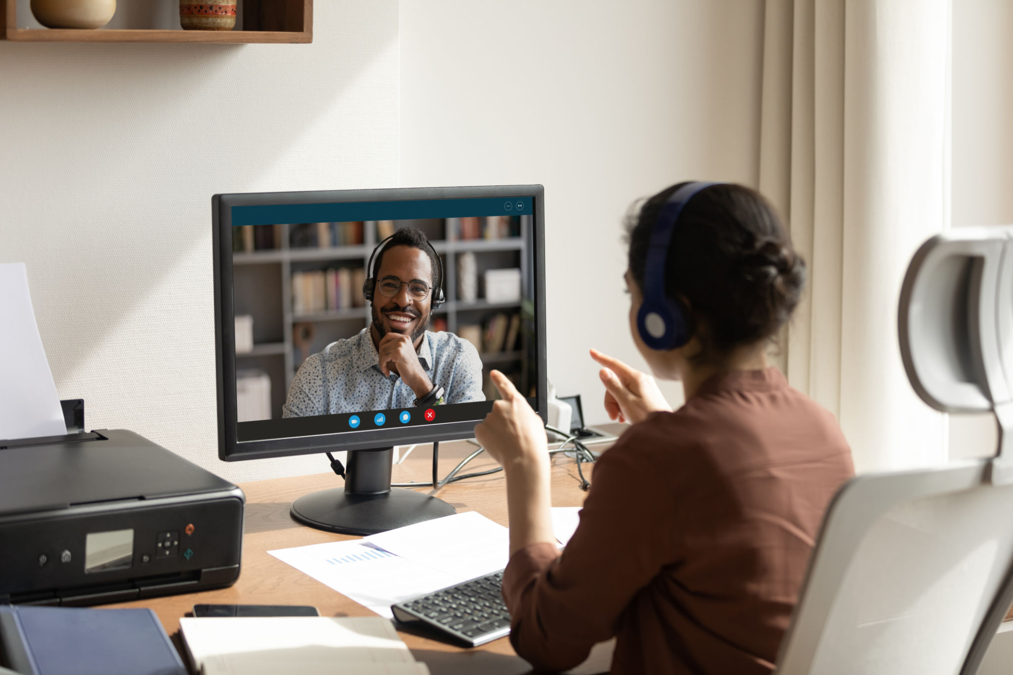 tutor student video call