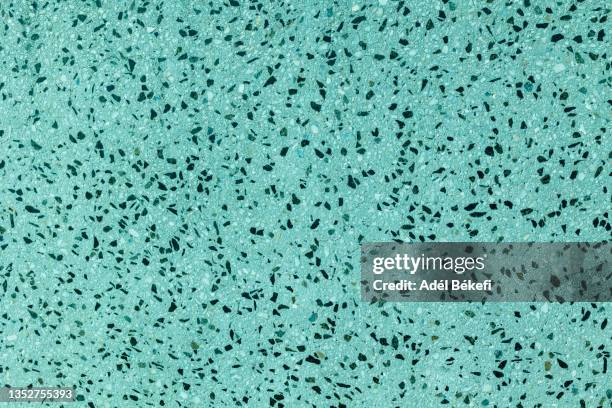 turquoise patterned wall - vintage italian ceramic tile stock pictures, royalty-free photos & images