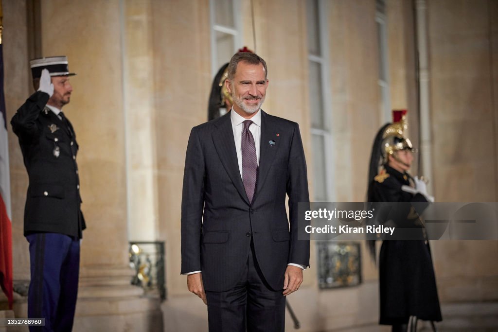 World Leaders And Dignitaries Arrive For Inaugural Dinner Of Paris Peace Forum