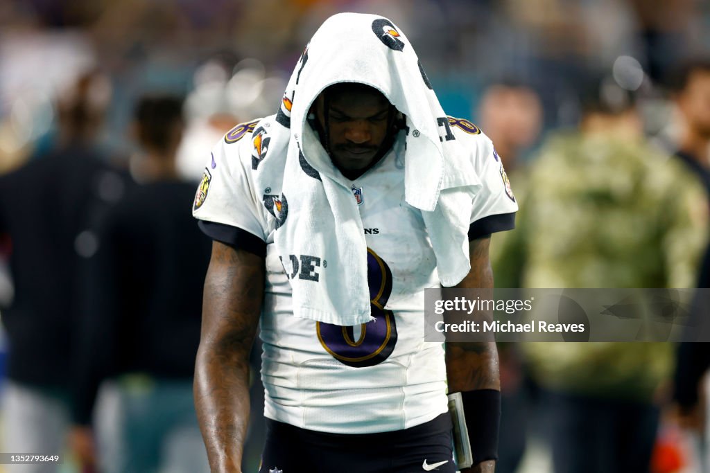 Baltimore Ravens v Miami Dolphins