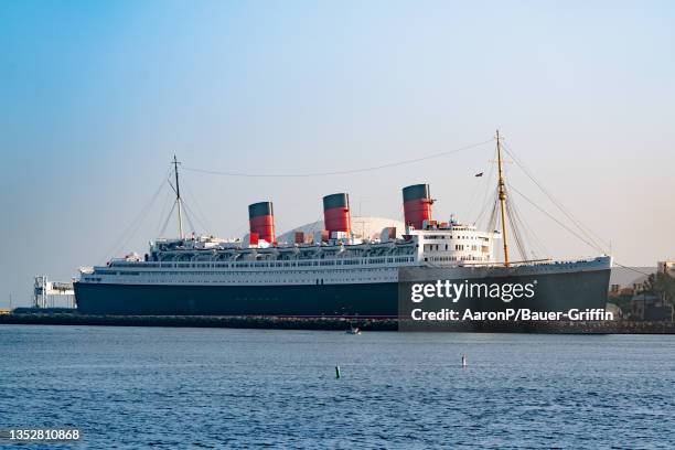 General views of The Queen Mary on November 07, 2021 in Los Angeles, California.