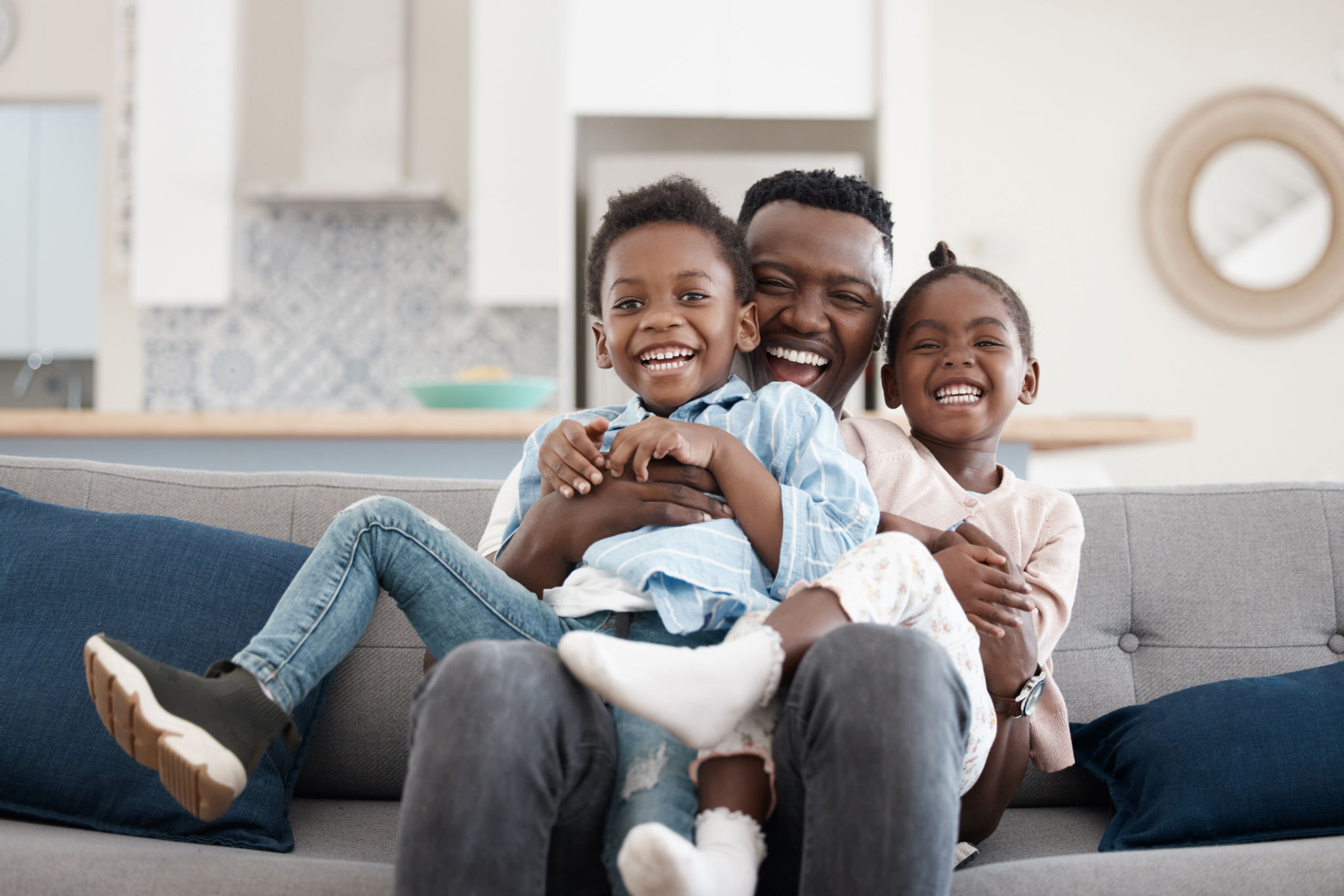young family