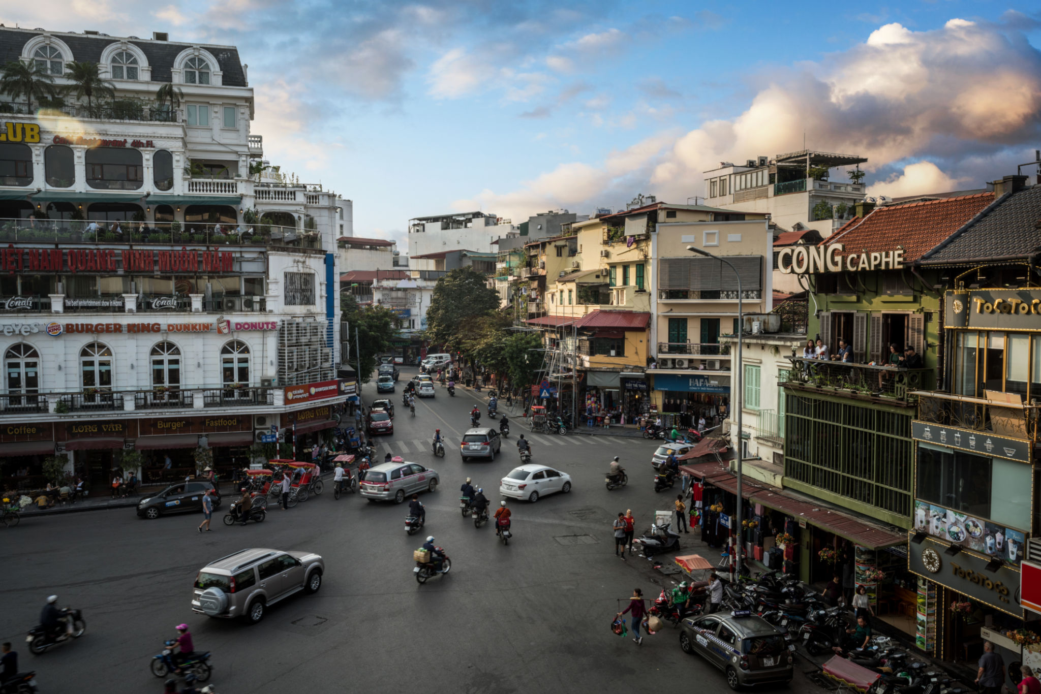 cityscape hanoi
