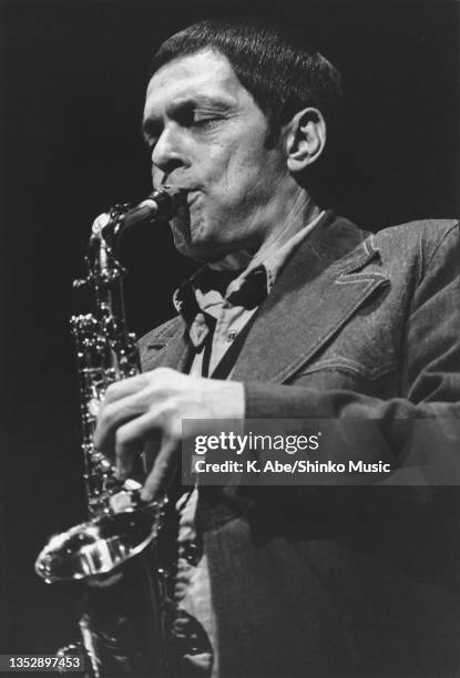 Art Pepper plays alto saxophone Eyes Closed, venue unknown, circa 1970s.