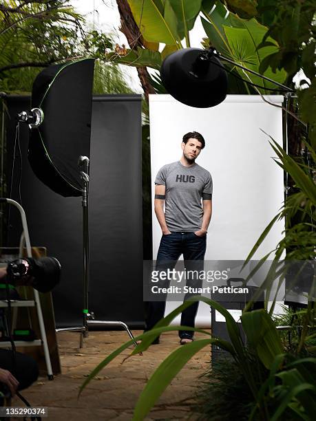 Actor Johnathan McClain is photographed for Self Assignment on September 16, 2011 in Los Angeles, California.