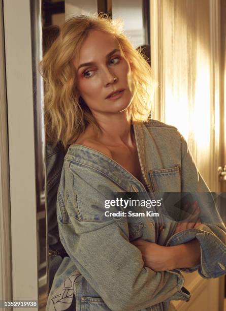 Actress Diane Kruger is photographed for Glass Magazine on November 4, 2020 in Los Angeles, California. PUBLISHED IMAGE.