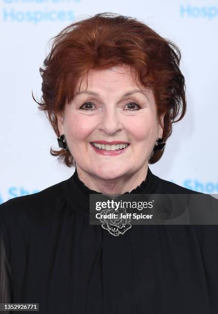 Brenda Blethyn attends the Shooting Star Ball in aid of Shooting Star Children's Hospices at the Royal Lancaster Hotel on November 12, 2021 in...