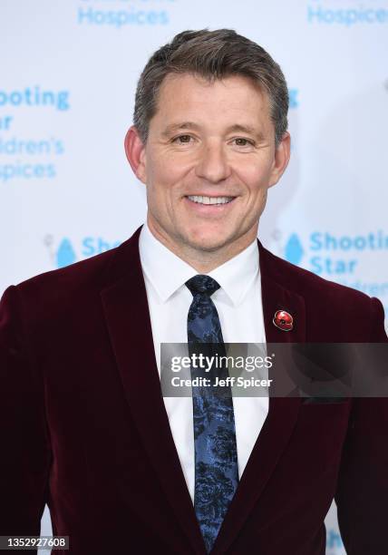 Ben Shephard attends the Shooting Star Ball in aid of Shooting Star Children's Hospices at the Royal Lancaster Hotel on November 12, 2021 in London,...