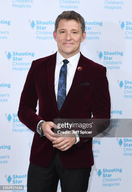 Ben Shephard attends the Shooting Star Ball in aid of Shooting Star Children's Hospices at the Royal Lancaster Hotel on November 12, 2021 in London,...