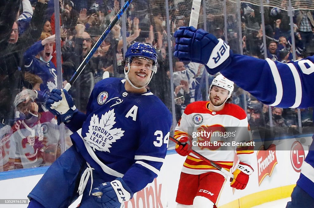 Calgary Flames v Toronto Maple Leafs