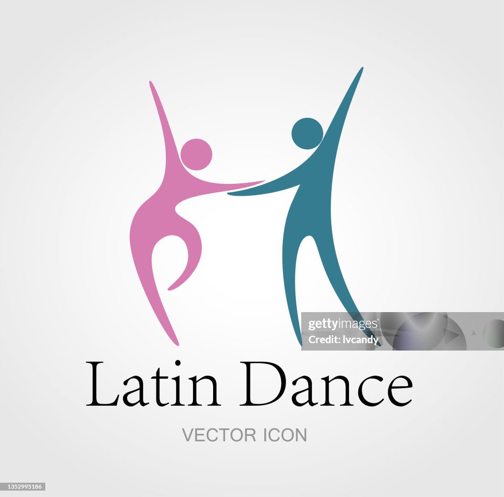 Latin Dance symbol design