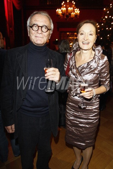 Eleonore Weisgerber and partner attend...