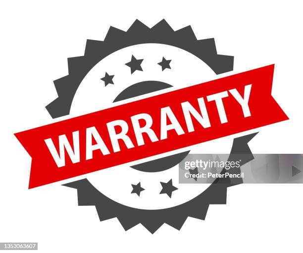 warranty - stamp, imprint, seal template. grunge effect. vector stock illustration - printing services stock illustrations