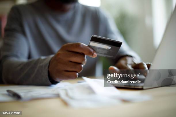 Man Is Using Creadit Card 642 Credit Card Fee Stock Photos, High-Res Pictures, and Images - Getty ...