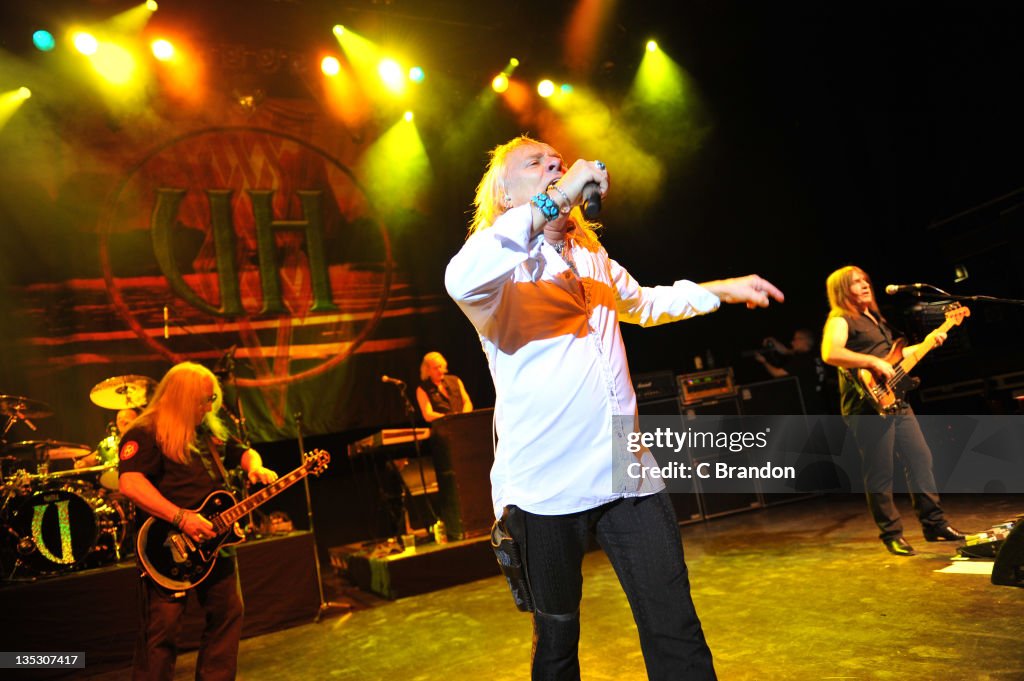 Uriah Heep Perform At Shepherds Bush Empire In London