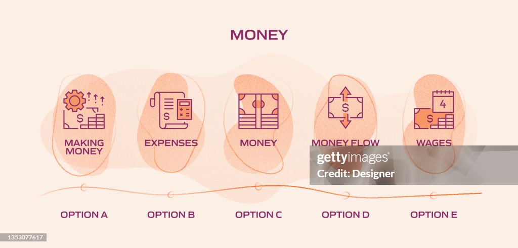 Money Process Money Related Process Infographic Template Process Timeline Chart ...