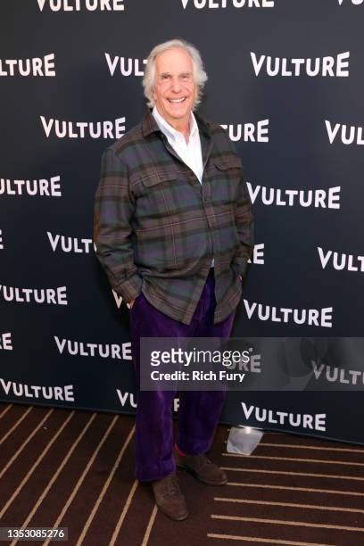 Henry Winkler attends Vulture Festival 2021 at The Hollywood Roosevelt on November 13, 2021 in Los Angeles, California.