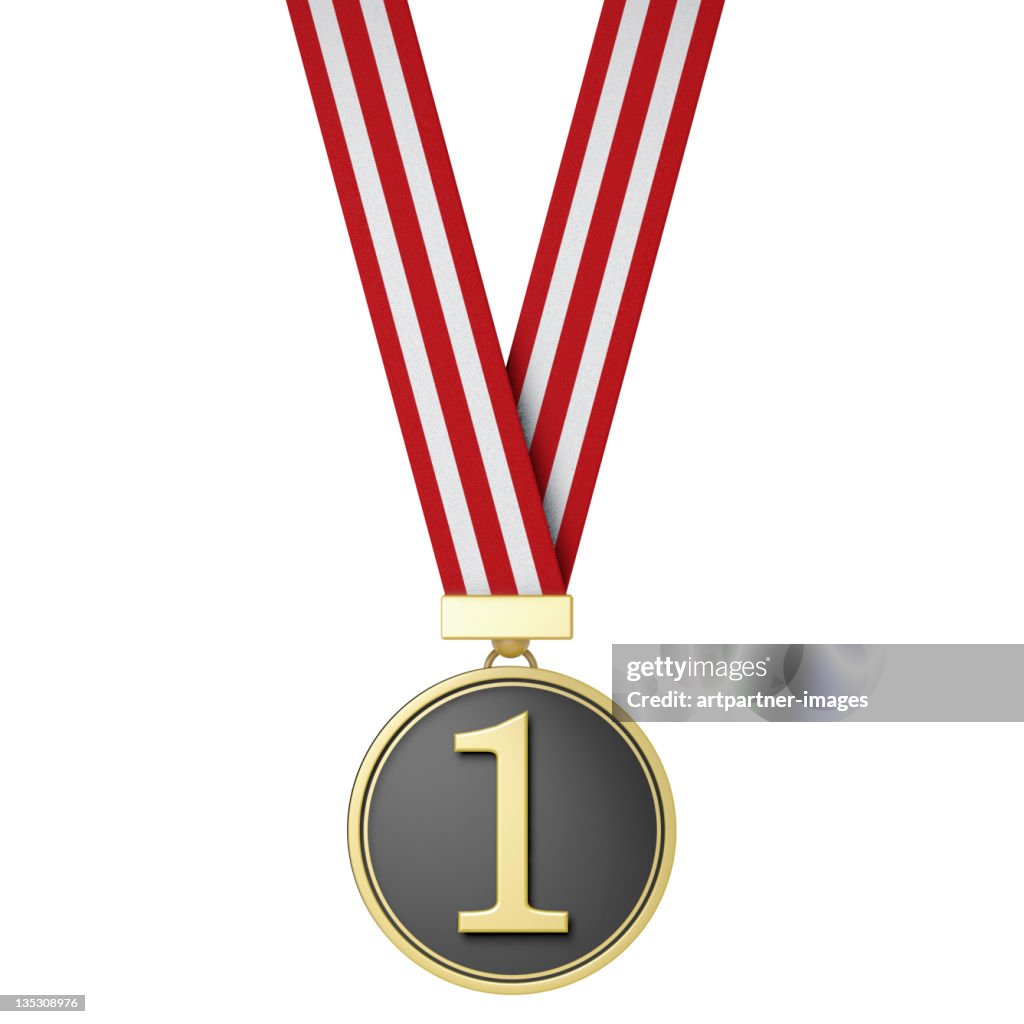 Number One - The Winner - Gold Medal