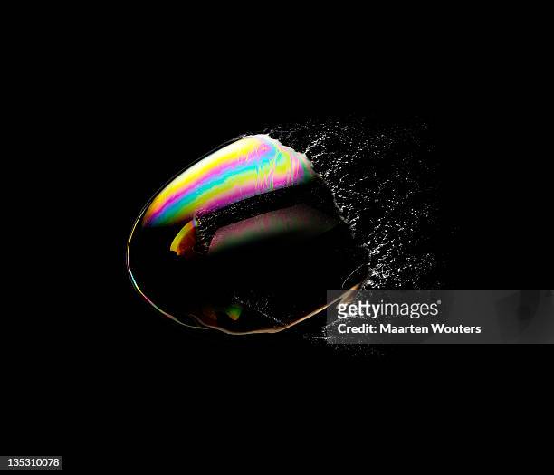 bubble 02 - liquid explosion stock pictures, royalty-free photos & images